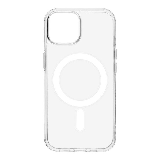 Husa Tactical MagForce (MagSafe) pentru Apple iPhone 15, Transparentă (Bakr, 57983115974) by www.silkase.ro