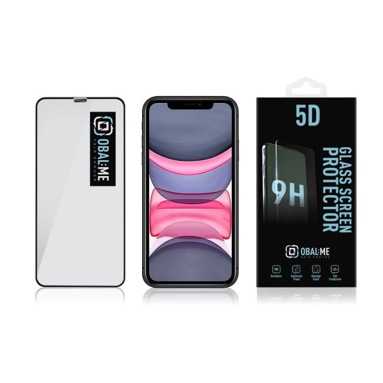 Folie de Sticlă 5D OBAL:ME pentru Apple iPhone 11 Pro Max / XS Max, Neagră Folie de Sticlă 5D OBAL:ME pentru Apple iPhone 11 Pro Max / XS Max, Neagră (Bakr, 57983116078) by www.silkase.ro