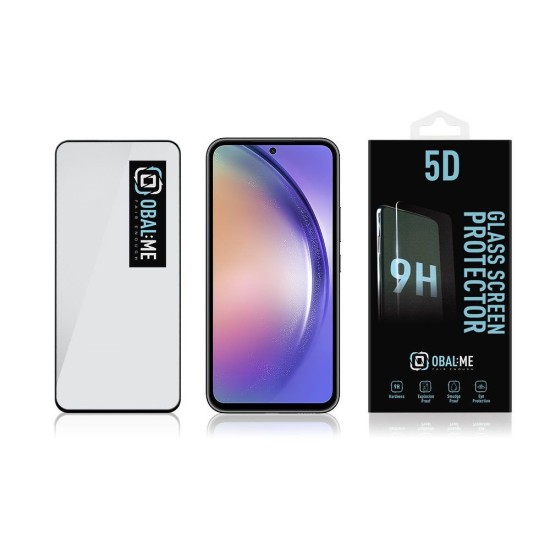 Folie de Sticlă 5D OBAL:ME pentru Samsung Galaxy A54 5G, Neagră Folie de Sticlă 5D OBAL:ME pentru Samsung Galaxy A54 5G, Neagră (Bakr, 57983116095) by www.silkase.ro