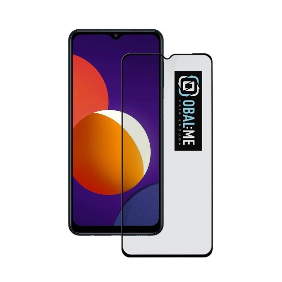 Folie de Sticlă 5D OBAL:ME pentru Samsung Galaxy M12 / A32 5G / A12 / A02s, Neagră (Bakr, 57983116096) by www.silkase.ro