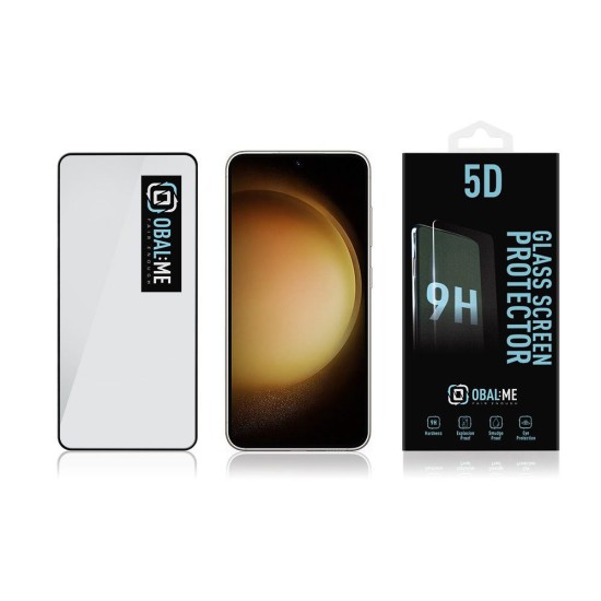 Folie de Sticlă 5D OBAL:ME pentru Samsung Galaxy S23, Neagră Folie de Sticlă 5D OBAL:ME pentru Samsung Galaxy S23, Neagră (Bakr, 57983116101) by www.silkase.ro