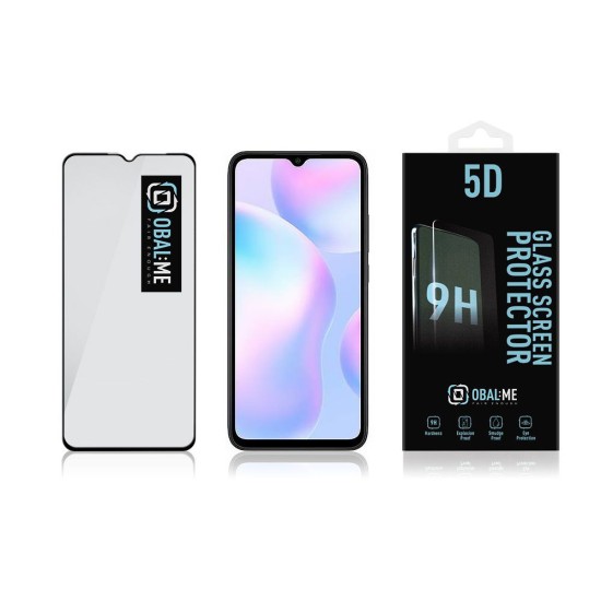 Folie de Sticlă 5D OBAL:ME pentru Xiaomi Redmi 9A / 9AT / 9C, Neagră Folie de Sticlă 5D OBAL:ME pentru Xiaomi Redmi 9A / 9AT / 9C, Neagră (Bakr, 57983116103) by www.silkase.ro