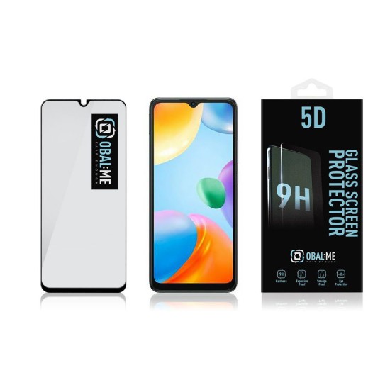 Folie de Sticlă 5D OBAL:ME pentru Xiaomi Redmi 10C, Neagră Folie de Sticlă 5D OBAL:ME pentru Xiaomi Redmi 10C, Neagră (Bakr, 57983116104) by www.silkase.ro