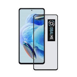 Folie de Sticlă 5D OBAL:ME pentru Xiaomi Redmi Note 12 4G / 5G, Neagră