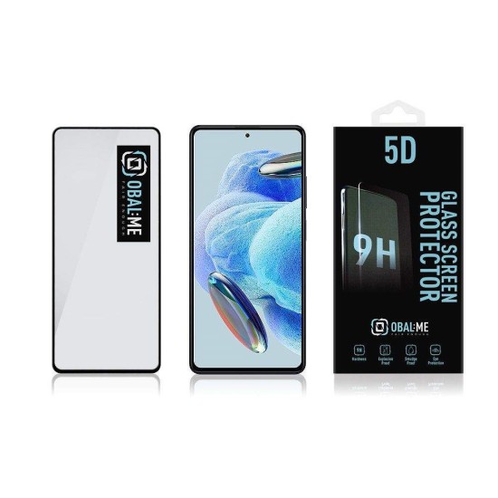 Folie de Sticlă 5D OBAL:ME pentru Xiaomi Redmi Note 12 4G / 5G, Neagră Folie de Sticlă 5D OBAL:ME pentru Xiaomi Redmi Note 12 4G / 5G, Neagră (Bakr, 57983116106) by www.silkase.ro