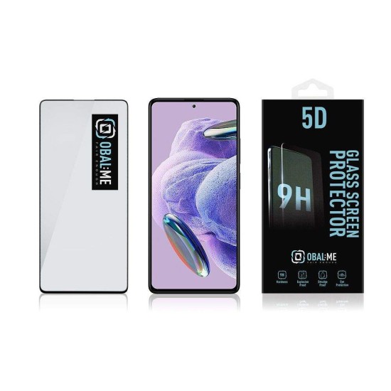 Folie de Sticlă 5D OBAL:ME pentru Xiaomi Redmi Note 12 Pro+ 5G, Neagră Folie de Sticlă 5D OBAL:ME pentru Xiaomi Redmi Note 12 Pro+ 5G, Neagră (Bakr, 57983116108) by www.silkase.ro