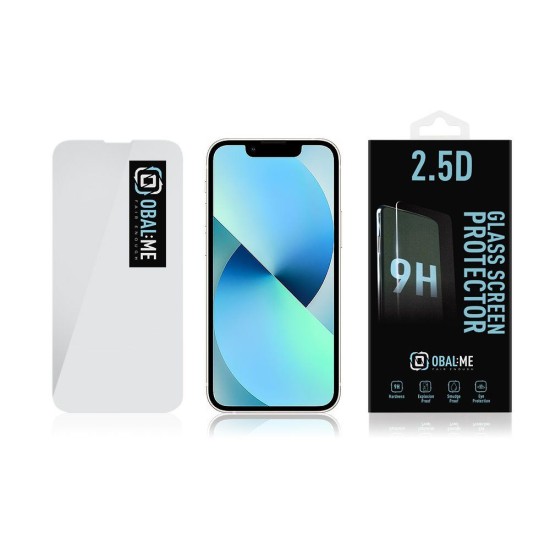 Folie de Protecție din Sticlă OBAL:ME 2.5D pentru Apple iPhone 13 mini, Clear (Bakr, 57983116118) by www.silkase.ro