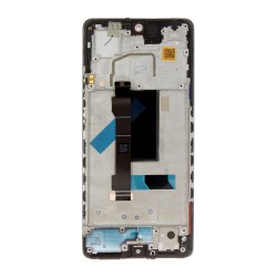 Modul Display LCD cu Touchscreen și Ramă pentru Poco X5 Pro 5G, Negru (Service Pack) Modul Display LCD cu Touchscreen și Ramă pentru Poco X5 Pro 5G, Negru (Service Pack)