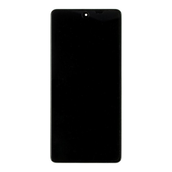 Modul Display LCD cu Touchscreen și Ramă pentru Xiaomi Redmi Note 12 Pro 5G, Negru (Service Pack) (Bakr, 5600010M1600) by www.silkase.ro