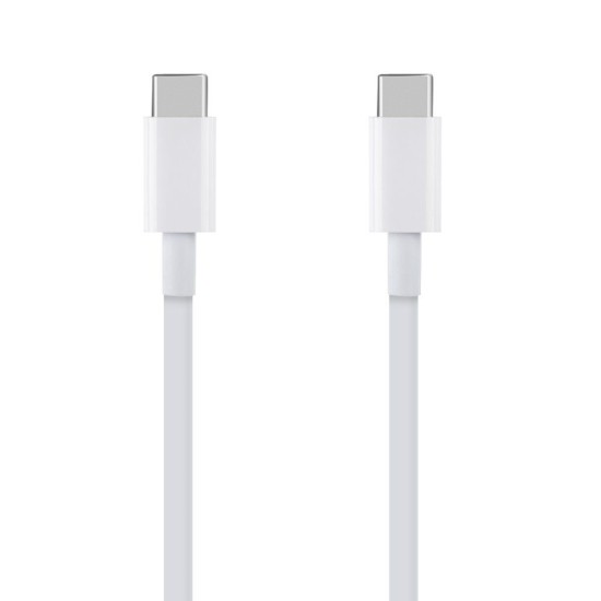 Cablu Încărcare Rapidă OBAL:ME USB-C la USB-C, 1m, Alb Cablu Încărcare Rapidă OBAL:ME USB-C la USB-C, 1m, Alb (Bakr, CC20WH) by www.silkase.ro