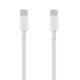 Cablu Încărcare Rapidă OBAL:ME USB-C la USB-C, 1m, Alb Cablu Încărcare Rapidă OBAL:ME USB-C la USB-C, 1m, Alb (Bakr, CC20WH) by www.silkase.ro