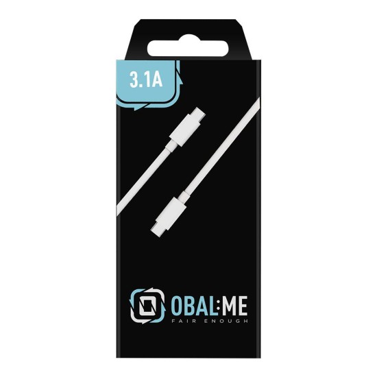 Cablu Încărcare Rapidă OBAL:ME USB-C la USB-C, 1m, Alb Cablu Încărcare Rapidă OBAL:ME USB-C la USB-C, 1m, Alb (Bakr, CC20WH) by www.silkase.ro