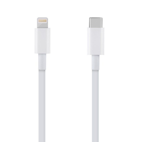 Cablu Încărcare Rapidă OBAL:ME USB-C la Lightning, 1m, Alb Cablu Încărcare Rapidă OBAL:ME USB-C la Lightning, 1m, Alb (Bakr, CL20WH) by www.silkase.ro