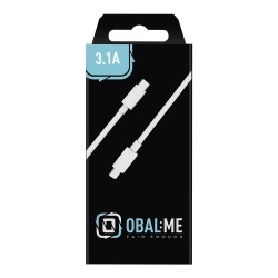 Cablu Încărcare Rapidă OBAL:ME USB-C la Lightning, 1m, Alb Cablu Încărcare Rapidă OBAL:ME USB-C la Lightning, 1m, Alb