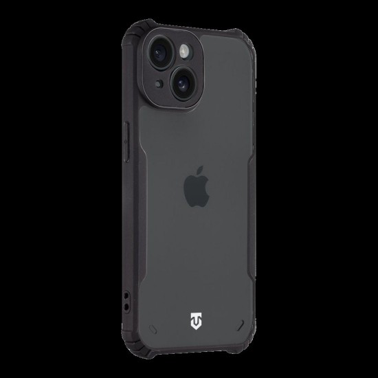 Husa Tactical Quantum Stealth pentru Apple iPhone 15, Transparent/Negru Husa Tactical Quantum Stealth pentru Apple iPhone 15, Transparent/Negru (Bakr, 57983116294) by www.silkase.ro