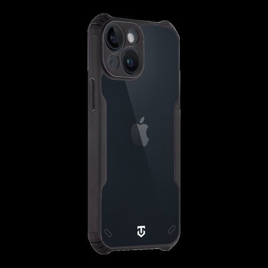 Husa Tactical Quantum Stealth pentru Apple iPhone 13 mini, Transparent/Negru (Bakr, 57983116298) by www.silkase.ro