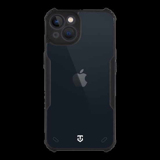 Husa Tactical Quantum Stealth pentru Apple iPhone 13, Transparent/Negru Husa Tactical Quantum Stealth pentru Apple iPhone 13, Transparent/Negru (Bakr, 57983116301) by www.silkase.ro