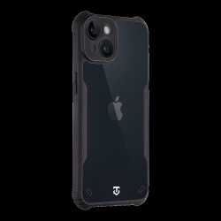 Husa Tactical Quantum Stealth pentru Apple iPhone 14, Transparent/Negru Husa Tactical Quantum Stealth pentru Apple iPhone 14, Transparent/Negru