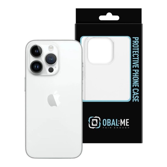 Husa OBAL:ME TPU pentru Apple iPhone 14 Pro, Transparentă Husa OBAL:ME TPU pentru Apple iPhone 14 Pro, Transparentă (Bakr, 57983117218) by www.silkase.ro