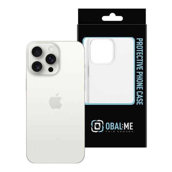 Husa OBAL:ME TPU pentru Apple iPhone 15 Pro Max, Transparentă Husa OBAL:ME TPU pentru Apple iPhone 15 Pro Max, Transparentă (Bakr, 57983117222) by www.silkase.ro
