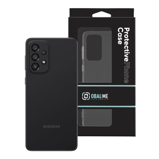 Husa OBAL:ME TPU pentru Samsung Galaxy A33 5G, Transparentă (Bakr, 57983117228) by www.silkase.ro