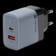 Încărcător Rețea Tactical Microgrid GaN 45W (USB-C + USB-A), Gri (Bakr, 57983117438) by www.silkase.ro