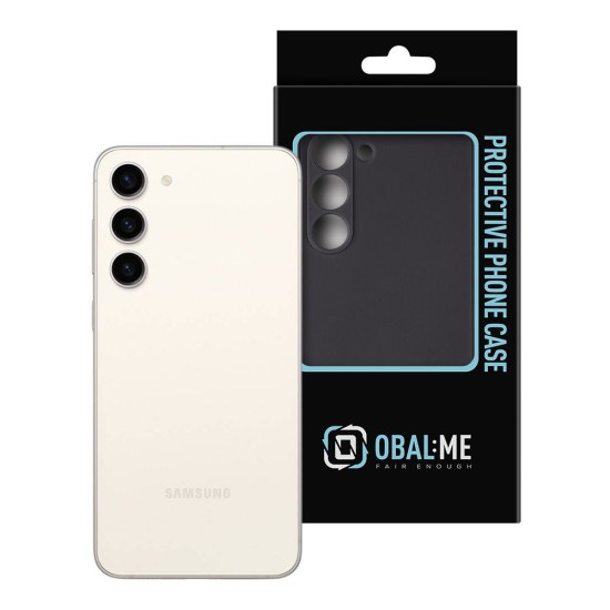 Husa OBAL:ME Matte TPU pentru Samsung Galaxy S23, Neagra (Bakr, 57983117540) by www.silkase.ro