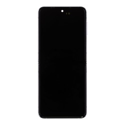 Ansamblu Display LCD + Touch + Rama Samsung Galaxy Z Flip 4 5G (F721) Bora Purple - Service Pack Original