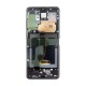 Display LCD + Touch + Ramă Samsung Galaxy S20+ (G985/G986) Cosmic Black Service Pack (Bakr, GH82-31441A) by www.silkase.ro