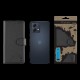 Husa Tactical Field Notes pentru Motorola G84 5G, Neagra (Bakr, 57983118225) by www.silkase.ro