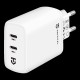 Încărcător Rețea Tactical Base Plug Dual 40W (2x USB-C), Alb (Bakr, 57983118429) by www.silkase.ro