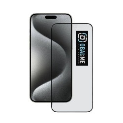 Folie de Sticlă 5D OBAL:ME pentru Apple iPhone 15 Pro Max, Neagră
