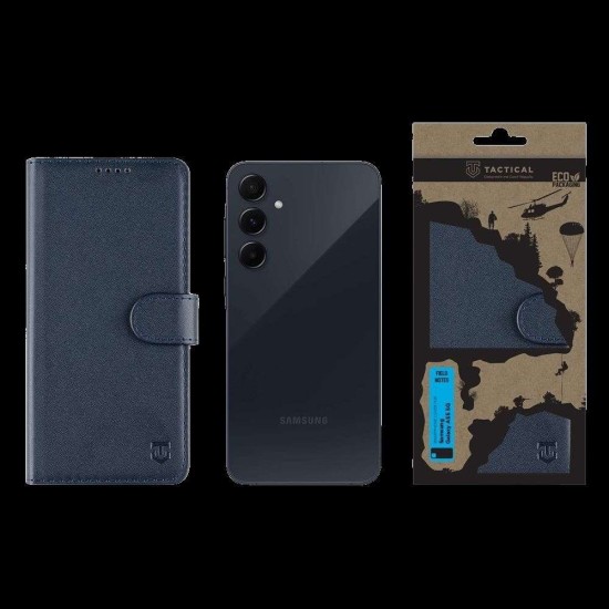 Husa Tactical Field Notes pentru Samsung Galaxy A55 5G, Albastra Husa Tactical Field Notes pentru Samsung Galaxy A55 5G, Albastra (Bakr, 57983118550) by www.silkase.ro