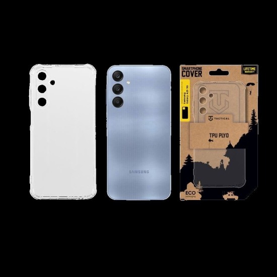 Husa Tactical TPU Plyo pentru Samsung Galaxy A25 5G, Transparentă (Bakr, 57983118573) by www.silkase.ro