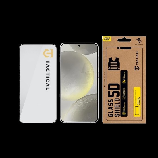 Folie de Sticlă 5D Tactical Glass Shield pentru Samsung Galaxy S24 / S25, Neagră Folie de Sticlă 5D Tactical Glass Shield pentru Samsung Galaxy S24 / S25, Neagră (Bakr, 57983118584) by www.silkase.ro