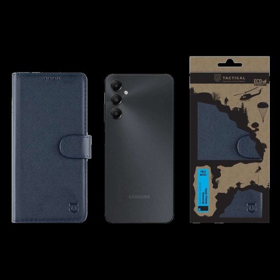Husa Tactical Field Notes pentru Samsung Galaxy A05s, Albastra Husa Tactical Field Notes pentru Samsung Galaxy A05s, Albastra (Bakr, 57983118745) by www.silkase.ro