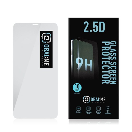 Pachet 10 Folii de Sticlă OBAL:ME 2.5D pentru Apple iPhone 11 Pro / XS / X, Transparente (Bakr, 57983118787) by www.silkase.ro