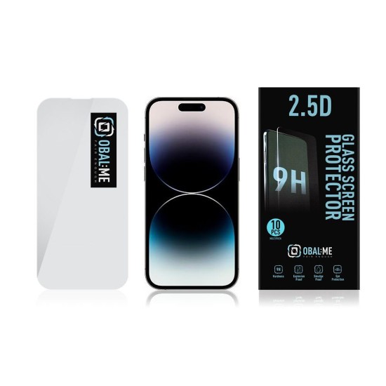 Set 10 Folii de Protecție din Sticlă OBAL:ME 2.5D pentru Apple iPhone 14 Pro, Clear Set 10 Folii de Protecție din Sticlă OBAL:ME 2.5D pentru Apple iPhone 14 Pro, Clear (Bakr, 57983118788) by www.silkase.ro