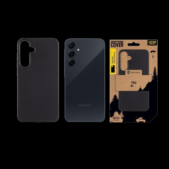 Husa Tactical TPU pentru Samsung Galaxy A35 5G, Neagră (Bakr, 57983118866) by www.silkase.ro