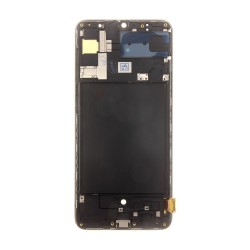 Display LCD cu Touchscreen și Ramă Samsung Galaxy A70 (A705), OLED, Negru Display LCD cu Touchscreen și Ramă Samsung Galaxy A70 (A705), OLED, Negru