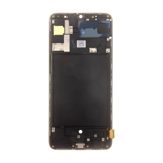 Display LCD cu Touchscreen și Ramă Samsung Galaxy A70 (A705), OLED, Negru (Piese Schimb, 57983118871) by www.silkase.ro