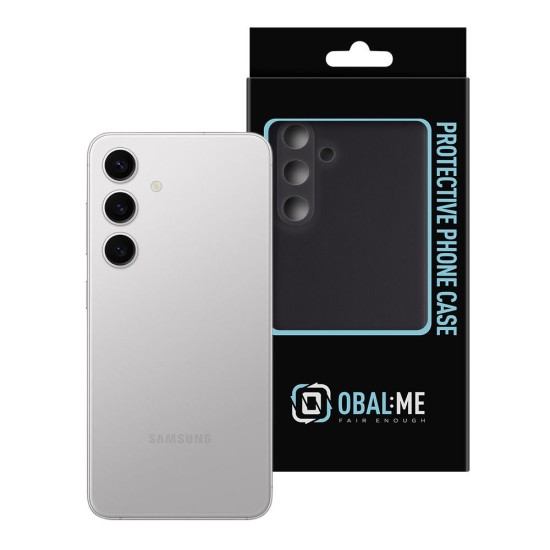 Husa OBAL:ME Matte TPU pentru Samsung Galaxy S24, Neagra (Bakr, 57983118993) by www.silkase.ro