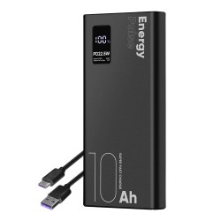 Baterie Externă OBAL:ME EnergyPulse 10000mAh, 22.5W, Neagră