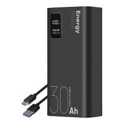 Baterie Externă OBAL:ME EnergyPulse 30000mAh, 22.5W, Neagră