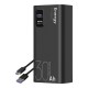 Baterie Externă OBAL:ME EnergyPulse 30000mAh, 22.5W, Neagră (Bakr, OMPWB30K) by www.silkase.ro