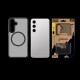 Husă Tactical MagForce Hyperstealth pentru Samsung Galaxy S24, Asphalt Husă Tactical MagForce Hyperstealth pentru Samsung Galaxy S24, Asphalt (Bakr, 57983119243) by www.silkase.ro