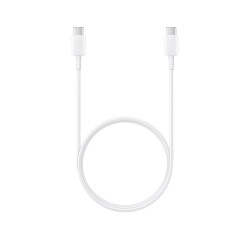 Cablu de Date Original Samsung (EP-DG980BWE) USB-C la USB-C, 3A, 1m, Alb (Bulk) Cablu de Date Original Samsung (EP-DG980BWE) USB-C la USB-C, 3A, 1m, Alb (Bulk)