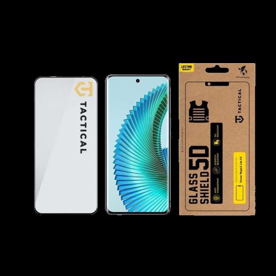 Folie de Sticlă 5D Tactical Glass Shield pentru Honor Magic6 Lite 5G, Neagră (Bakr, 57983119553) by www.silkase.ro