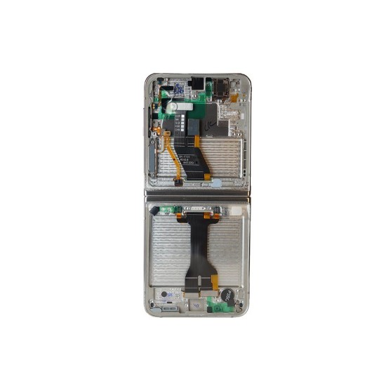 Display LCD cu Touchscreen și Ramă Samsung Galaxy Z Flip 5 5G (F731) Cream, Original Service Pack Display LCD cu Touchscreen și Ramă Samsung Galaxy Z Flip 5 5G (F731) Cream, Original Service Pack (Piese Schimb, GH82-31828B) by www.silkase.ro