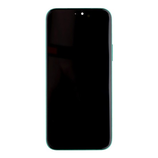 Modul Display LCD cu Touchscreen și Ramă pentru Honor X8b, Verde (Glamorous Green) (Service Pack) (Bakr, H0235AHGF) by www.silkase.ro